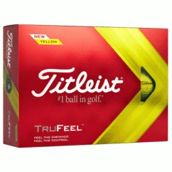 TITLEIST TRUFEEL GOLF BALLS – YELLOW