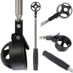 MASTERS 2 METRE TELESCOPIC EXTENDING GOLF BALL RETRIEVER
