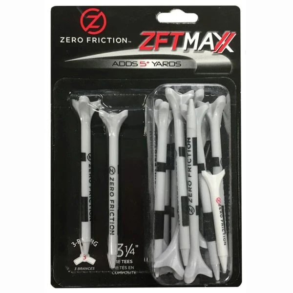 ZERO FRICTION ZFT MAXX GOLF TEES – 3/14” GOLF POWER TEES X 18 PACK 2 ZERO FRICTION ZFT MAXX GOLF TEES – 3/14” GOLF POWER TEES X 18 PACK - Image 2