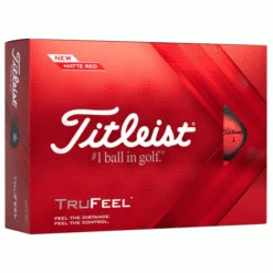 TITLEIST TRUFEEL GOLF BALLS – RED