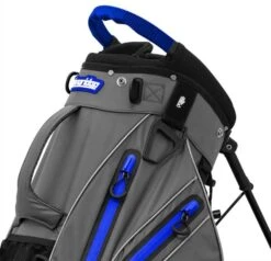 LONGRIDGE WATERPROOF STAND BAG – GREY / BLUE -Golf Sale Store 20743 6fe4cdbb 05c2 45f0 8582 f2cffd6287b40 600x578 1