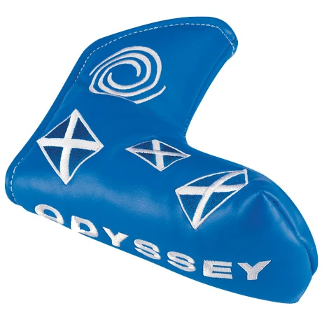 ODYSSEY PATRIOT BLADED PUTTER COVER – SCOTLAND 1 ODYSSEY PATRIOT BLADED PUTTER COVER – SCOTLAND
