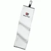 WILSON STAFF TRI-FOLD MICROFIBRE GOLF TOWEL / WHITE