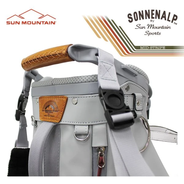 SUN MOUNTAIN Sonnenalp™ MID STRIPE GOLF STAND BAG – CABIN / WHEAT 3 SUN MOUNTAIN Sonnenalp™ MID STRIPE GOLF STAND BAG – CABIN / WHEAT - Image 3