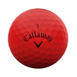 CALLAWAY 2023 SUPERSOFT GOLF BALLS – RED -Golf Sale Store 23SSR3 600x600 1