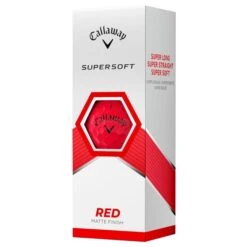 CALLAWAY 2023 SUPERSOFT GOLF BALLS – RED -Golf Sale Store 23SSR4 600x600 1