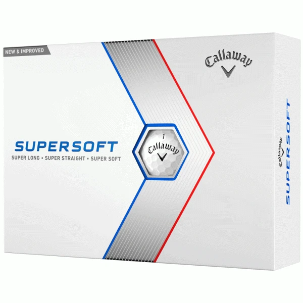 CALLAWAY 2023 SUPERSOFT GOLF BALLS – WHITE 1 CALLAWAY 2023 SUPERSOFT GOLF BALLS – WHITE