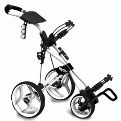 CLICGEAR ROVIC RV3J JUNIOR GOLF TROLLEY – WHITE