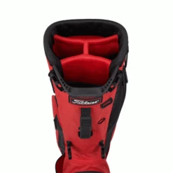 TITLEIST PLAYERS 4 STAND BAG – RED / BLACK -Golf Sale Store 3 2022 Players 4 Red Black 600x600 1