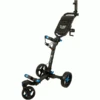 AXGLO TRI-360 V2 GOLF PUSH TROLLEY – BLACK / BLUE +FREE £39.99 ACCESSORY PACK