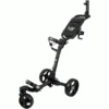 AXGLO TRI-360 V2 GOLF PUSH TROLLEY – BLACK / GREY +FREE £39.99 ACCESSORY PACK