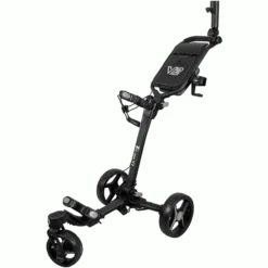 AXGLO TRI-360 V2 GOLF PUSH TROLLEY – BLACK / GREY +FREE £39.99 ACCESSORY PACK