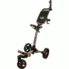 AXGLO TRI-360 V2 GOLF PUSH TROLLEY – GREY / RED +FREE £39.99 ACCESSORY PACK