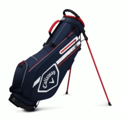 CALLAWAY CHEV C GOLF STAND CARRY BAG – NAVY / RED