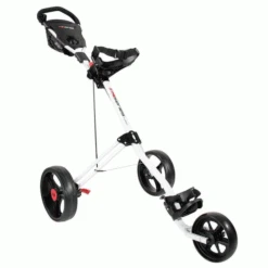 MASTERS 5 SERIES 3 WHEEL GOLF TROLLEY – WHITE