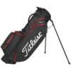 TITLEIST PLAYERS 4 STADRY STAND BAG – BLACK / RED