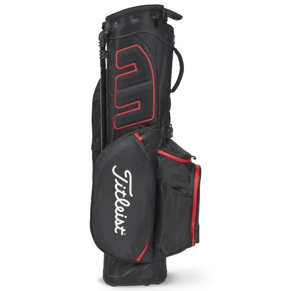 TITLEIST PLAYERS 4 STADRY STAND BAG – BLACK / RED 2 TITLEIST PLAYERS 4 STADRY STAND BAG – BLACK / RED - Image 2