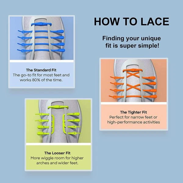 HICKIES 2.0 KIDS TIE-FREE LACES X10 / BLACK 4 HICKIES 2.0 KIDS TIE-FREE LACES X10 / BLACK - Image 4