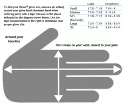 BIONIC RELIEFGRIP LEATHER GOLF GLOVE -Golf Sale Store BIONIC ORTHO4 600x515 1