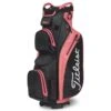 TITLEIST 2023 STADRY 14 GOLF CART BAG – BLACK / CANDY