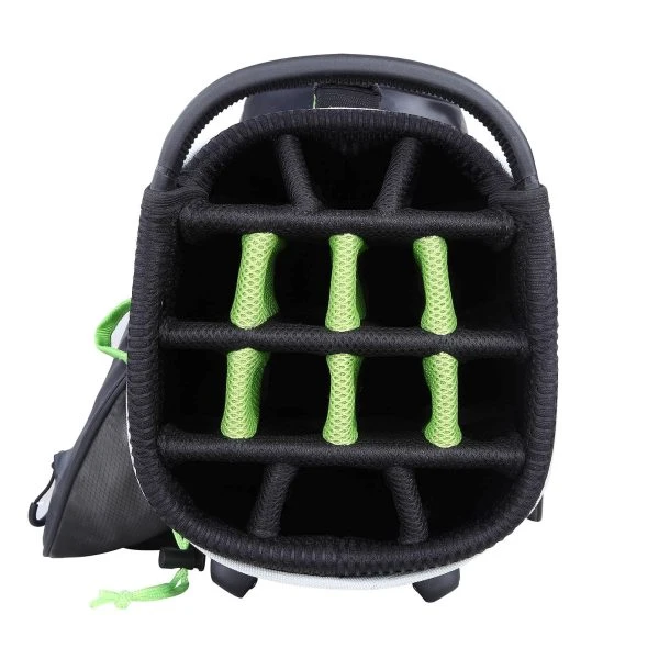 BIG MAX DRILITE HYBRID GOLF STAND CARRY BAG – CHARCOAL / LIME 2 BIG MAX DRILITE HYBRID GOLF STAND CARRY BAG – CHARCOAL / LIME - Image 2