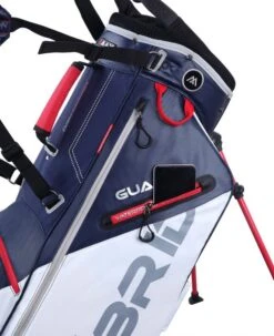 BIG MAX DRILITE HYBRID GOLF STAND CARRY BAG – NAVY / SILVER / RED -Golf Sale Store BM8 600x736 1