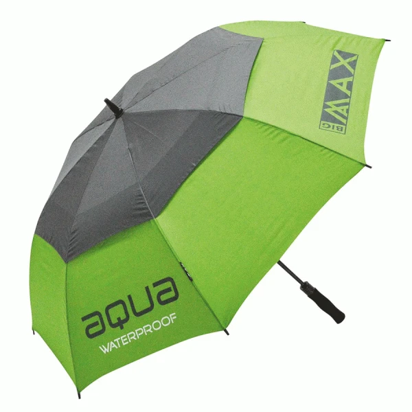 BIG MAX AQUA STORM VENTED GOLF UMBRELLA – LIME 1 BIG MAX AQUA STORM VENTED GOLF UMBRELLA – LIME