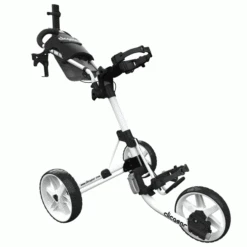 CLICGEAR MODEL 4.0 GOLF TROLLEY – WHITE +FREE GIFT PACK