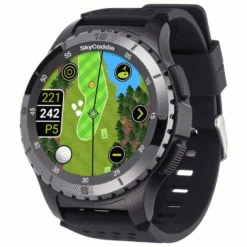 SKYCADDIE LX5 CERAMIC GOLF GPS WATCH +FREE CHARGING DOCK
