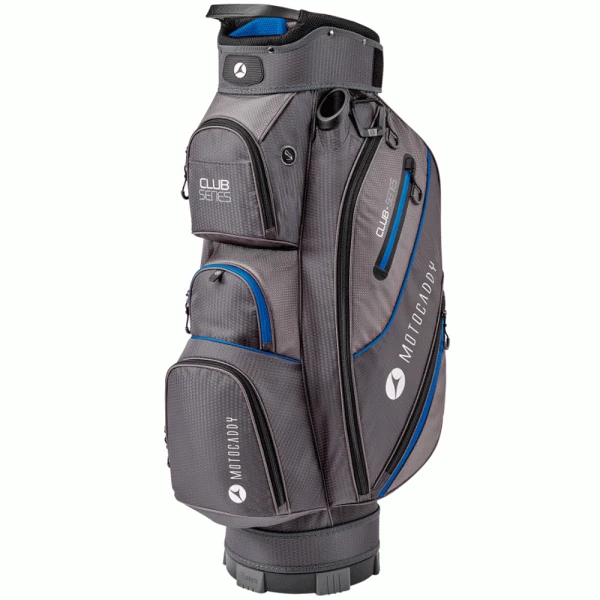 MOTOCADDY CLUB SERIES CART BAG – CHARCOAL / BLUE 1 MOTOCADDY CLUB SERIES CART BAG – CHARCOAL / BLUE