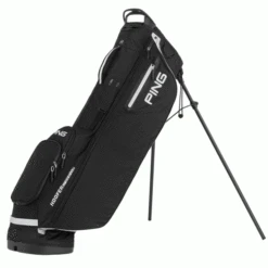 PING HOOFER CRAZ-E LITE GOLF STAND CARRY BAG – BLACK / PLATINUM
