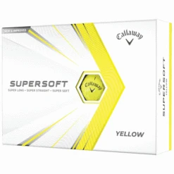 CALLAWAY SUPERSOFT GOLF BALLS – YELLOW