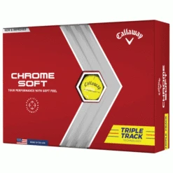 CALLAWAY 2023 CHROME SOFT TRIPLE TRACK – YELLOW