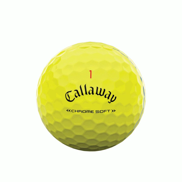 CALLAWAY 2023 CHROME SOFT TRIPLE TRACK – YELLOW 2 CALLAWAY 2023 CHROME SOFT TRIPLE TRACK – YELLOW - Image 2