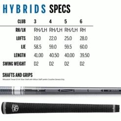 WILSON D9 HYBRID 15 WILSON D9 HYBRID -Golf Sale Store D9H10 600x600 1