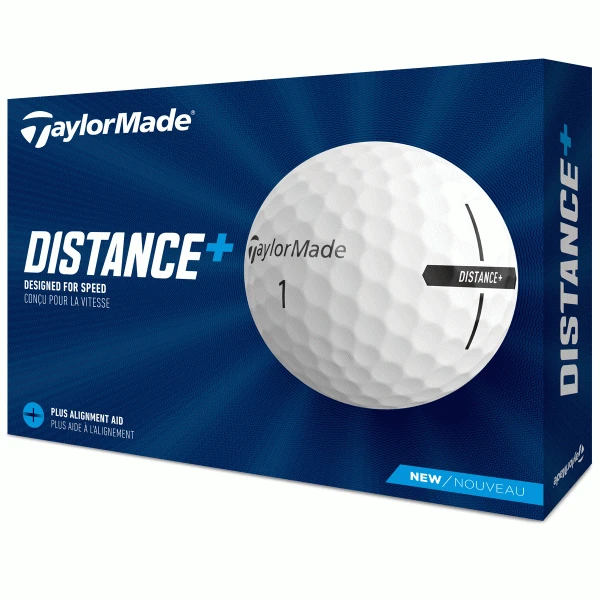 TAYLORMADE DISTANCE+ GOLF BALLS – WHITE 1 TAYLORMADE DISTANCE+ GOLF BALLS – WHITE