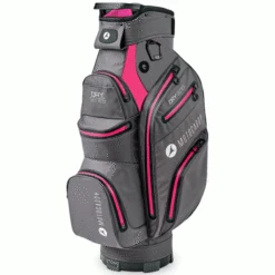 MOTOCADDY DRY SERIES CART BAG – CHARCOAL / FUCHSIA