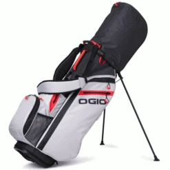 OGIO ALL ELEMENTS STAND BAG – GREY / FLO / RED -Golf Sale Store ELEMENTS STAND GREY6 600x600 1