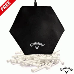 CALLAWAY CHEV DRY GOLF STAND CARRY BAG – BLACK / CYAN -Golf Sale Store FREECALLAWAYTEES 600x600 1