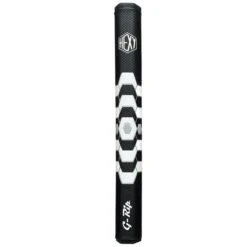 G-RIP HEXY MIDSIZE PUTTER GRIP – BLACK / WHITE