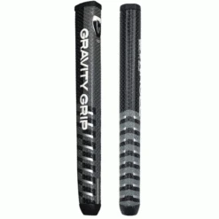 GRAVITY GRIP GOLF PUTTER GRIP – BLACK / GREY