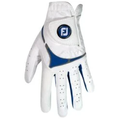 FOOTJOY GTXTREME ALL WEATHER LADIES GOLF GLOVE – WHITE / BLUE
