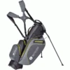 MOTOCADDY HYDROFLEX GOLF STAND CART BAG – CHARCOAL / LIME