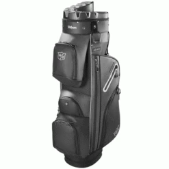 WILSON STAFF 2023 I-LOCK DRY GOLF CART BAG – BLACK / SILVER