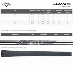 CALLAWAY JAWS FULL TOE WEDGE – CHROME -Golf Sale Store JAWSFT5 600x600 2