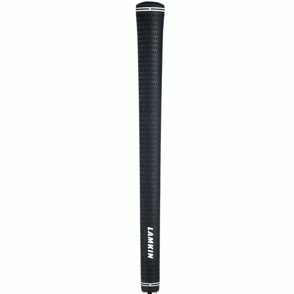 LAMKIN CROSSLINE BLACK OVERSIZE GOLF GRIP 1 LAMKIN CROSSLINE BLACK OVERSIZE GOLF GRIP