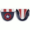 PRG ORIGINAL PREMIUM MALLET GOLF PUTTER HEADCOVER / LTD EDITION / CAPTAIN AMERICA