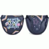 PRG ORIGINAL PREMIUM MALLET GOLF PUTTER HEADCOVER / LTD EDITION / PEACE & LOVE