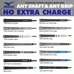 MIZUNO JPX 923 TOUR IRONS / STEEL SHAFTS -Golf Sale Store MIZGRIP1 600x600 1