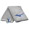 MIZUNO 2023 TRI-FOLD RB GOLF TOWEL – GREY / BLUE